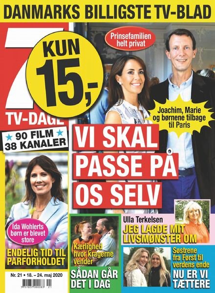 7 TV-Dage – 18 maj 2020 Cover