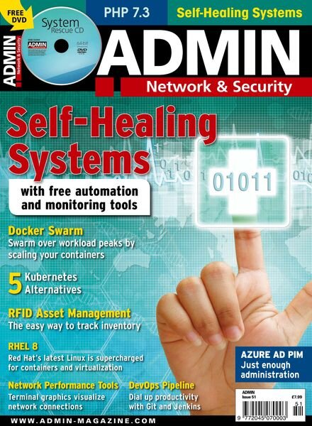 Admin Network & Security – Issue 51 – May-June 2019 Cover