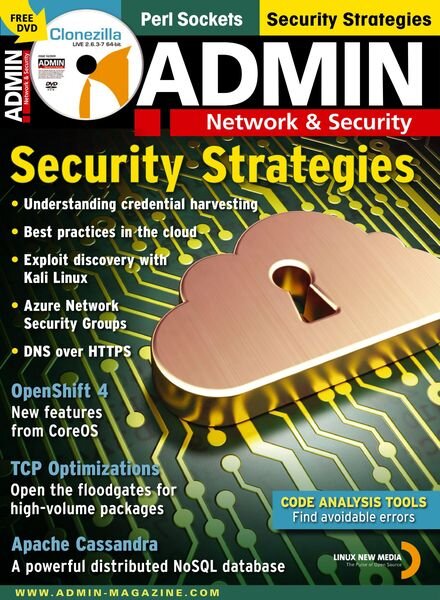 Admin Network & Security – Issue 53 – September-October 2019 Cover