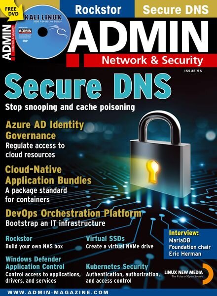 Admin Network & Security – Issue 56 – March-April 2020 Cover