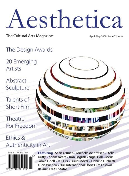 Aesthetica – April – May 2008 Cover