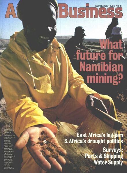 African Business English Edition – September 1983 Cover