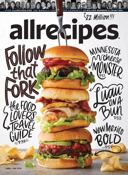 Allrecipes – April-May 2020 Cover