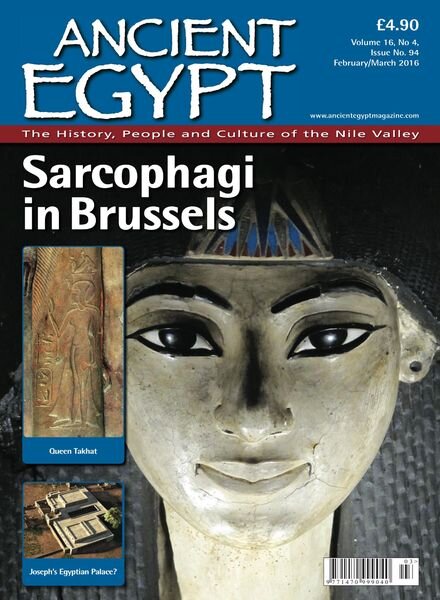 Ancient Egypt – February-March 2016 Cover