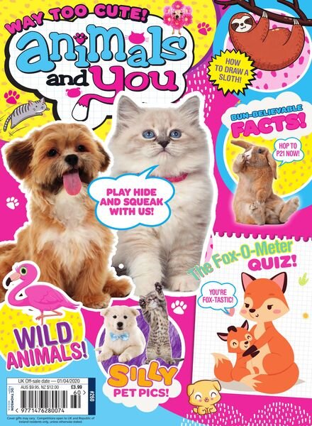 Animals and You – Issue 260 – March 2020 Cover