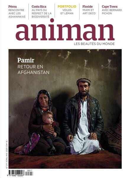 Animan – avril 2020 Cover