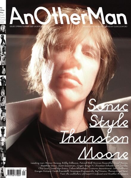 AnOther Man – Spring – Summer 2009 Cover