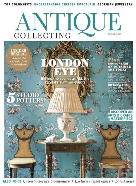Antique Collecting – June-July 2019 Cover