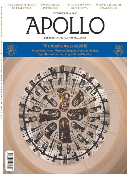 Apollo Magazine – December 2016 Cover