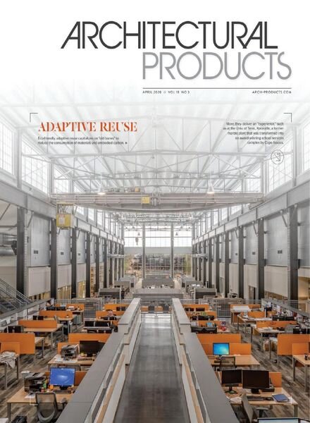 Architectural Products – Aprl 2020 Cover