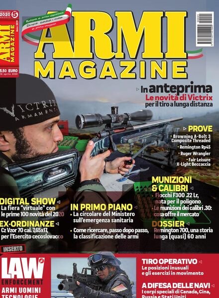 Armi Magazine – Maggio 2020 Cover