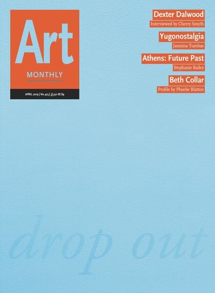 Art Monthly – April 2019 Cover