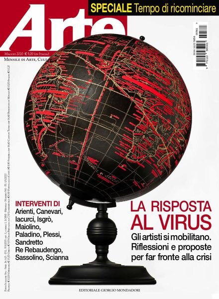Arte – Maggio 2020 Cover