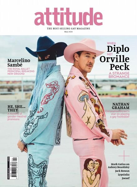 Attitude Magazine – May 2020 Cover