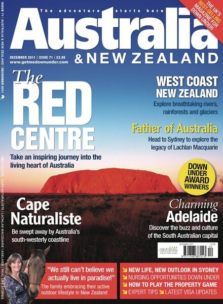 Australia & New Zealand – December 2011 Cover