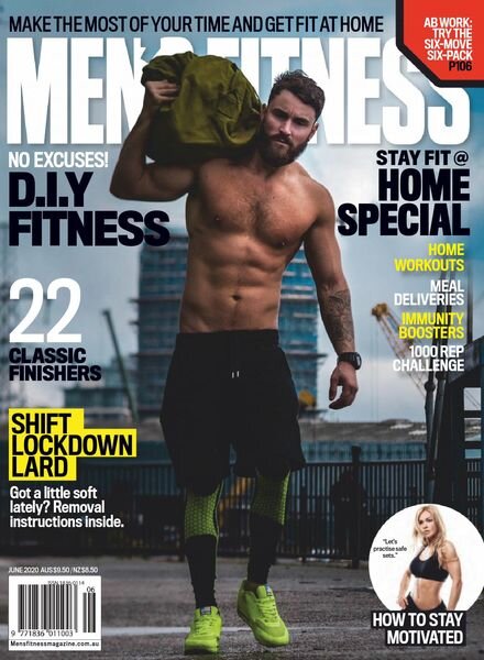 Australian Men’s Fitness – June 2020 Cover