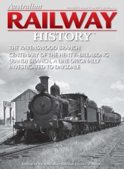 Australian Railway History – Issue 991 – May 2020