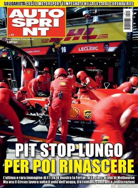 Auto Sprint – 31 Marzo 2020 Cover