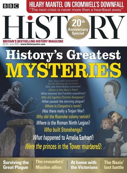 BBC History UK – June 2020 Cover