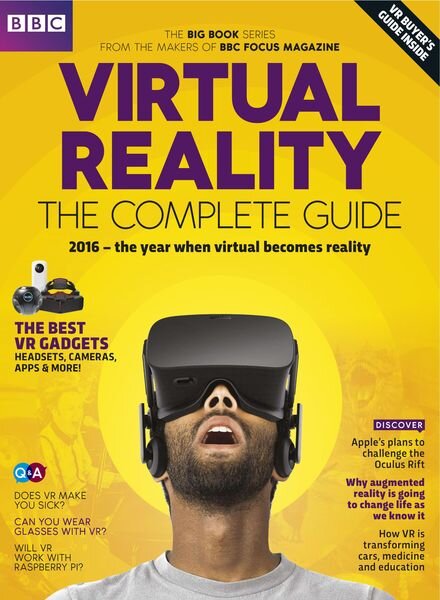 BBC Science Focus – Special Edition – Virtual Reality The Complete Guide 2016 Cover