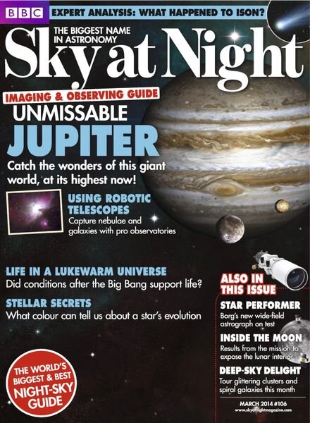 BBC Sky at Night – March 2014 Cover