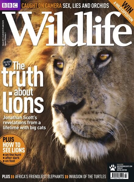 BBC Wildlife – March 2011 Cover