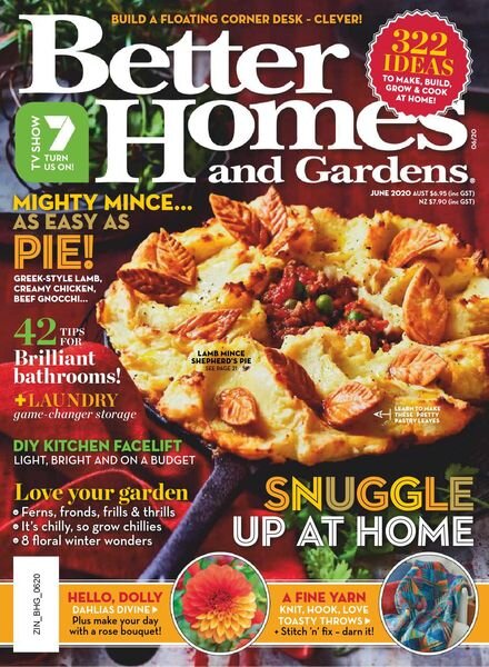 Better Homes and Gardens Australia – June 2020 Cover