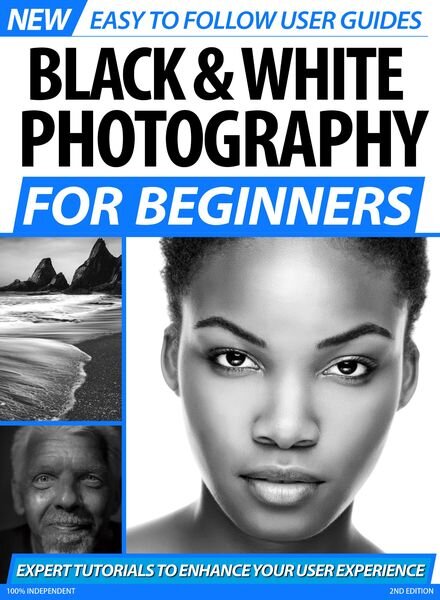 Black & White Photography For Beginners 2nd Edition – May 2020 Cover