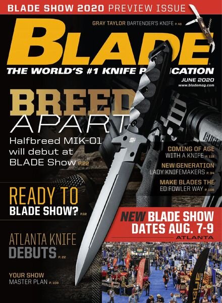 Blade – June 2020 Cover