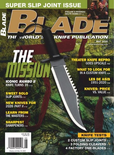 Blade – May 2020 Cover