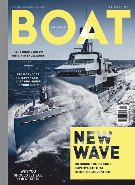 Boat International US Edition – April 2020 Cover