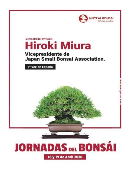 Bonsai Pasion – abril 2020 Cover