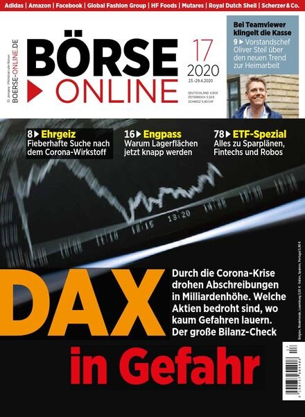 BOrse Online – 23 April 2020 Cover
