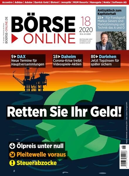 Borse Online – 30 April 2020 Cover