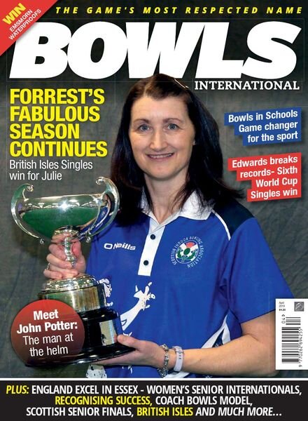 Bowls International – April 2019 Cover