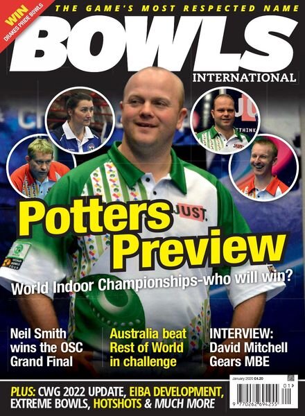 Bowls International – January 2020 Cover