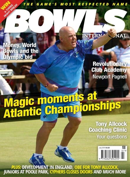 Bowls International – July 2019 Cover