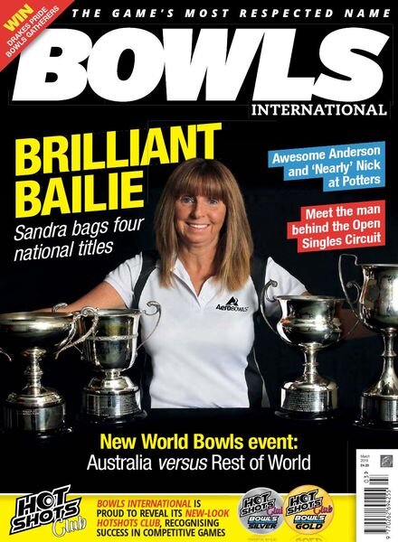 Bowls International – March 2019 Cover