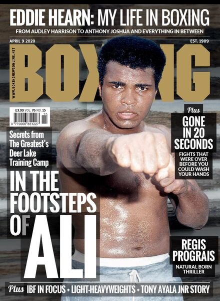 Boxing News – 9 April 2020 Cover
