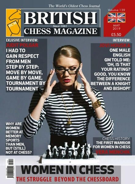 British Chess Magazine – May 2019 Cover