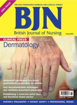 British Journal of Nursing – 8 June 2017