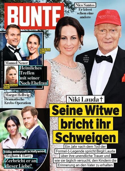 Bunte – 28 Mai 2020 Cover