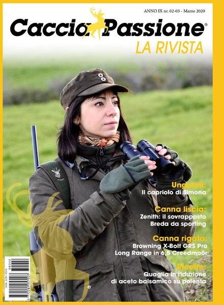 Caccia Passione – Febbraio-Marzo 2020 Cover