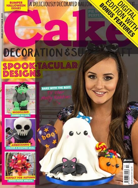 Cake Decoration & Sugarcraft – Issue 253 – October 2019 Cover