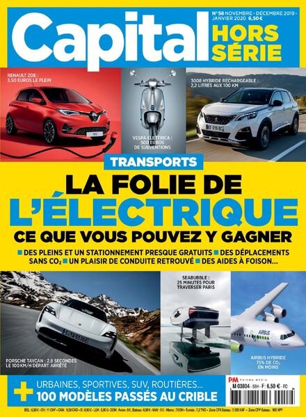 Capital – Hors-Serie – Novembre 2019 – Janvier 2020 Cover