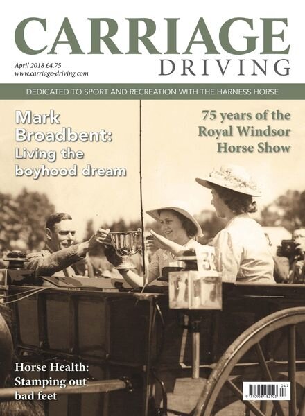 Carriage Driving – April 2018 Cover