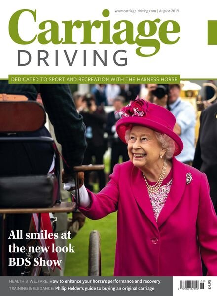 Carriage Driving – August 2019 Cover