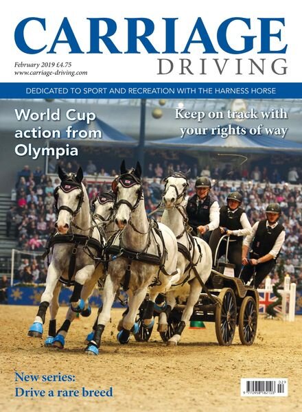 Carriage Driving – February 2019 Cover
