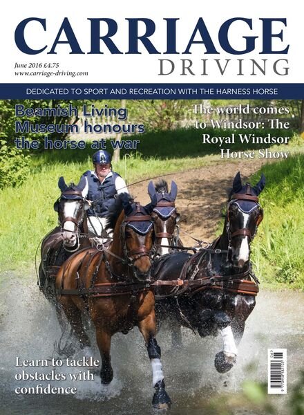 Carriage Driving – June 2016 Cover