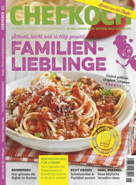 Chefkoch – Mai 2020 Cover